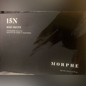 Morphe NWT 15N NIGHT MASTER Eyeshadow Palette Limited Edition 15 Shades